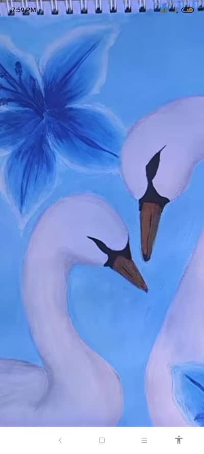 Handmade painting for decoration
