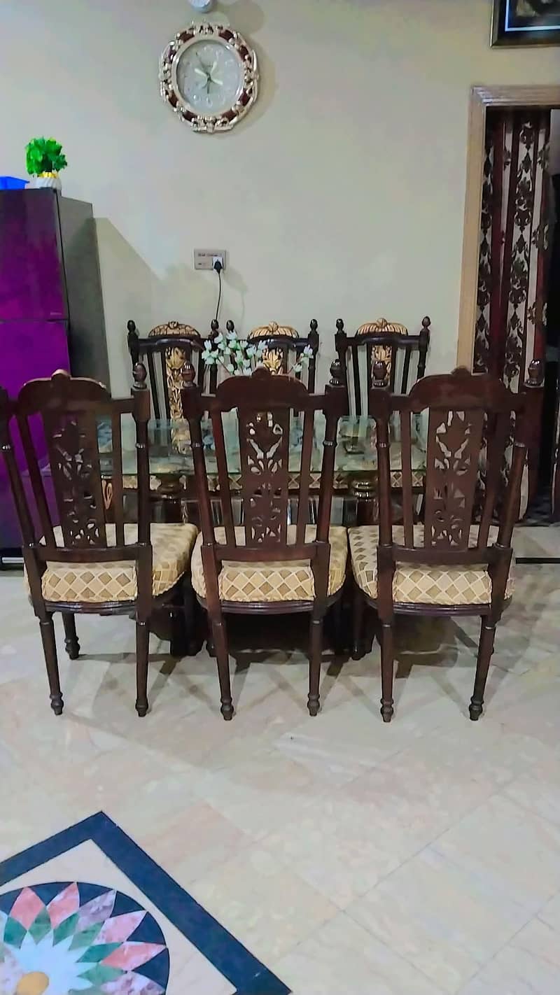 6 Chairs Daining table set 1