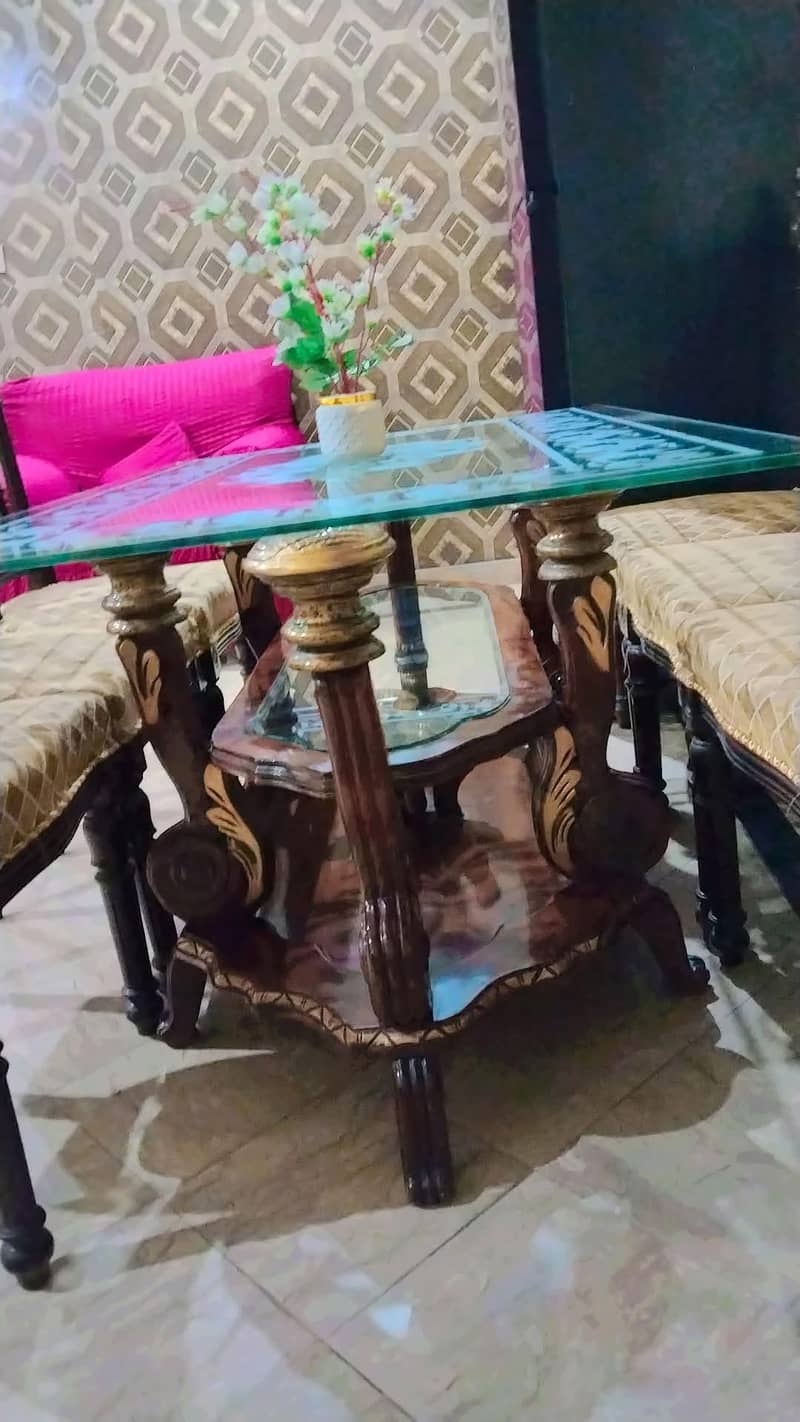 6 Chairs Daining table set 2