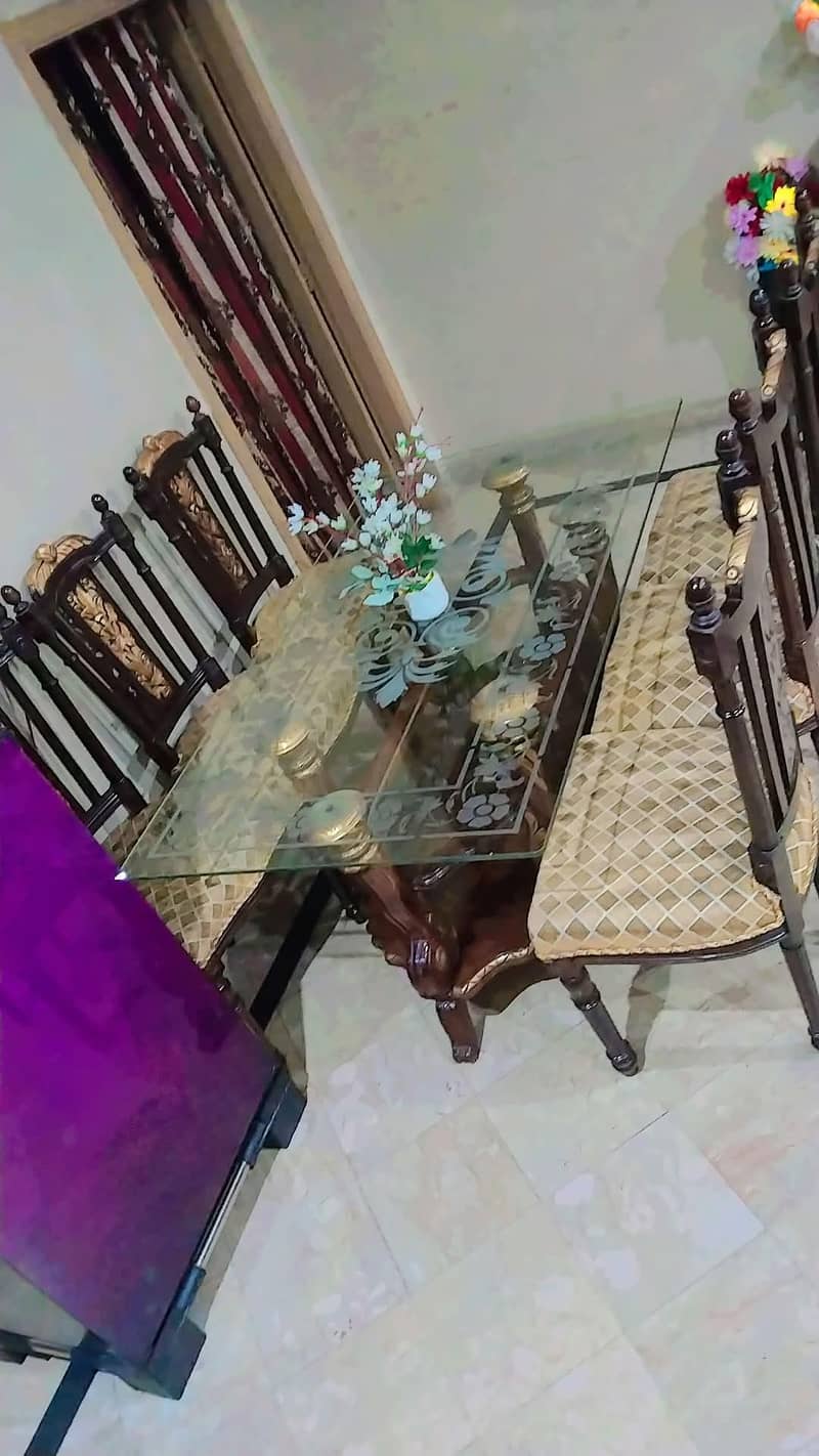 6 Chairs Daining table set 5