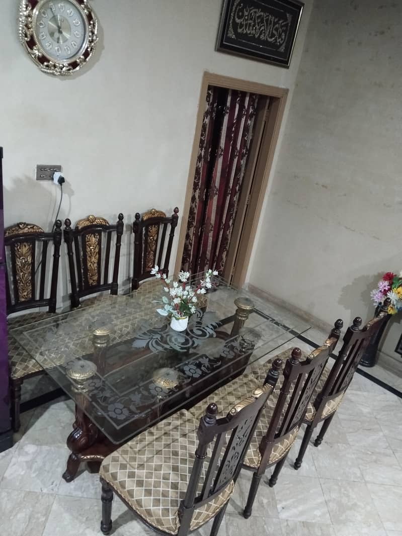 6 Chairs Daining table set 7