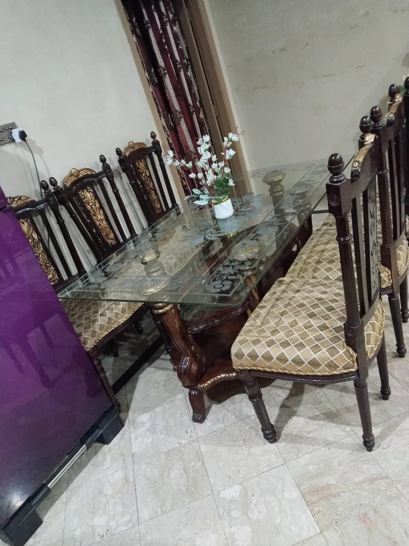 6 Chairs Daining table set 11