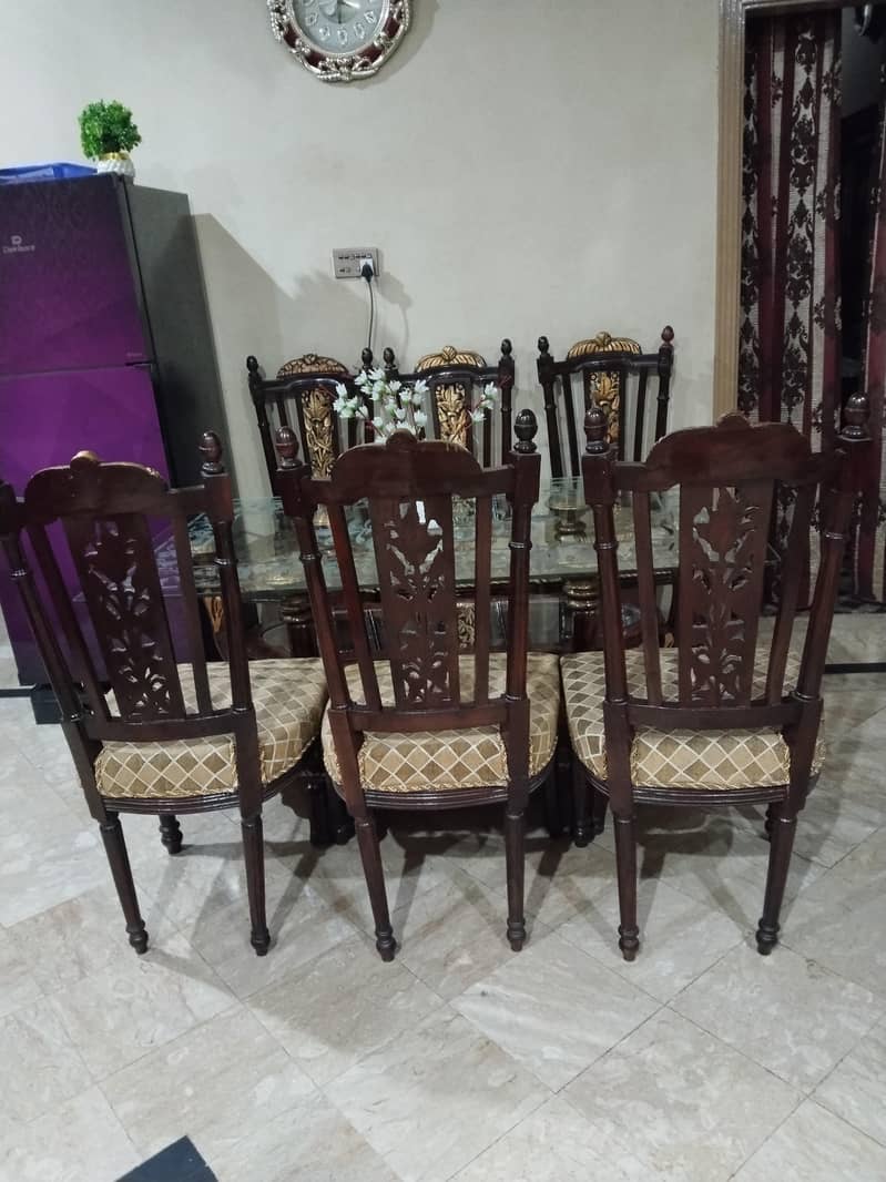 6 Chairs Daining table set 13