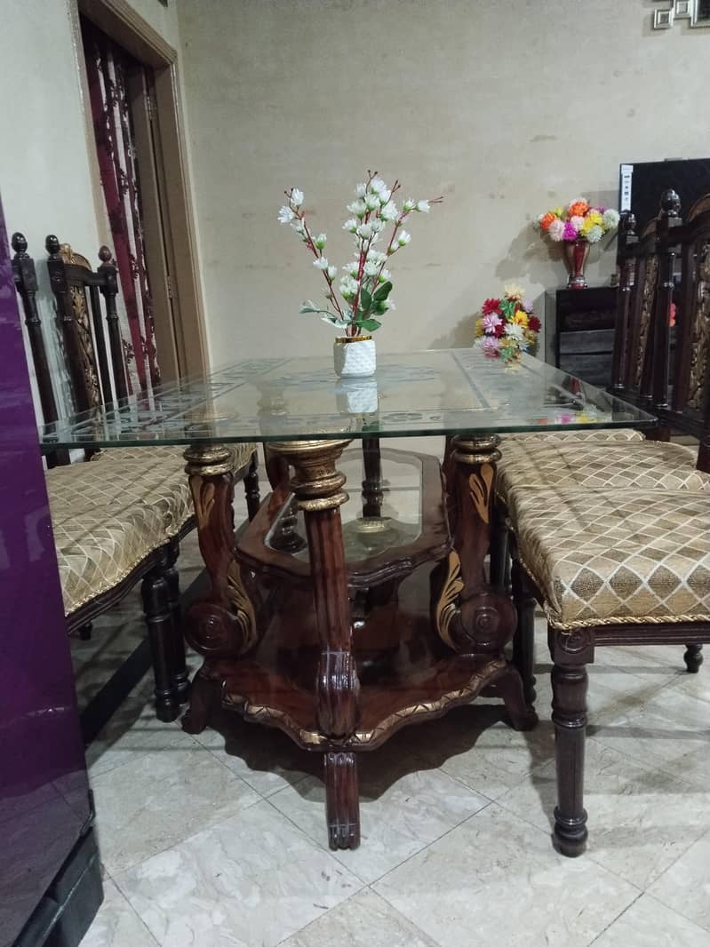6 Chairs Daining table set 15