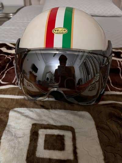 Dot Half Face Helmet