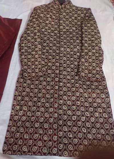sherwani Mehrron color