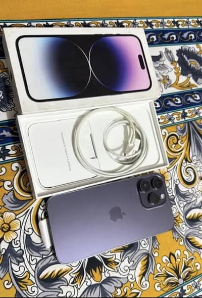 Apple iPhone 14 Pro Max official Pta afroved 256 GB memory water pack