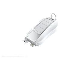 2-in-1 Mini Keychain Power Bank & Portable Emergency Charger