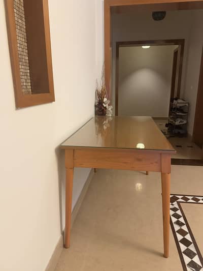 Study table and chair (pure wood)