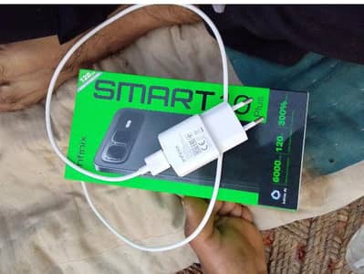 Infinix Smart 10 plus sale 4+128 Full box original charger. . Like new