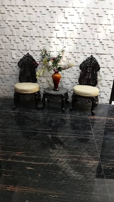 Antique Carved chairs set
