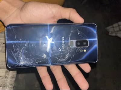 Samsung S9+ Patch 6/64 front and back break  Front and back crack