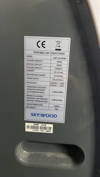 Skywood Portable AC & Heater – Cooling and Heating