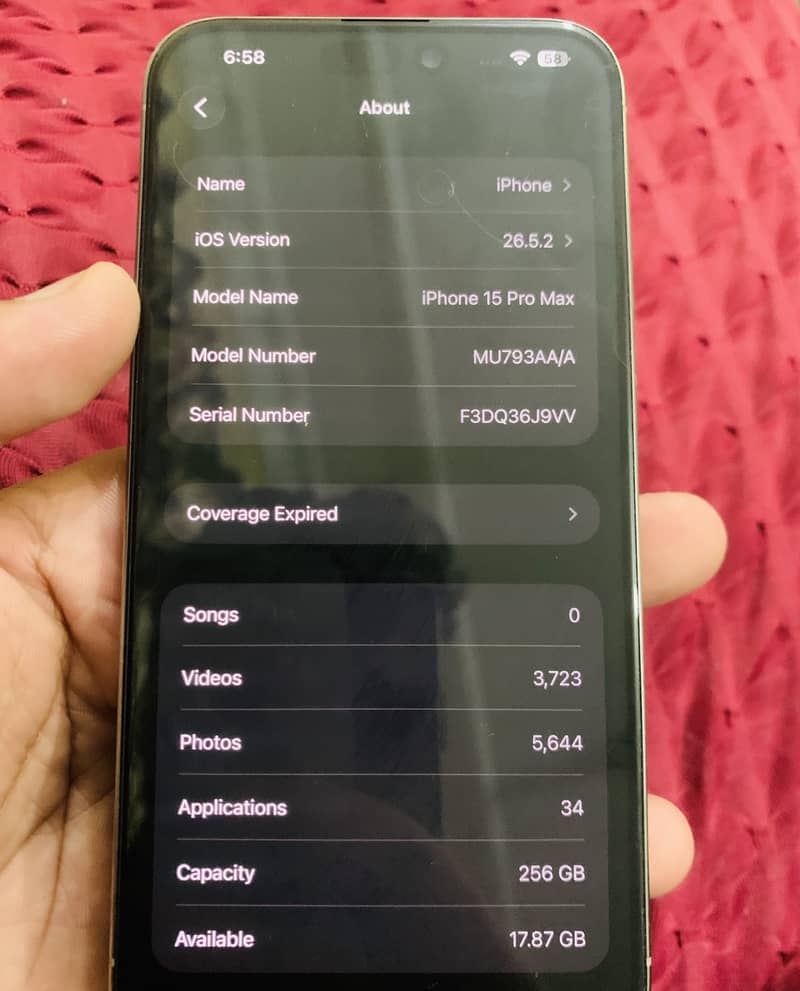 Iphone 15 PRO MAX 0