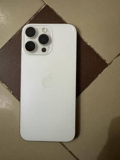 Apple iPhone 16 Pro Max, 256 GB, Silver, Battery 91%. 10/10 Condition