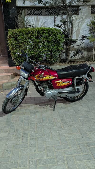 Honda CG 125 2021 Model for Sale – Good Condition
