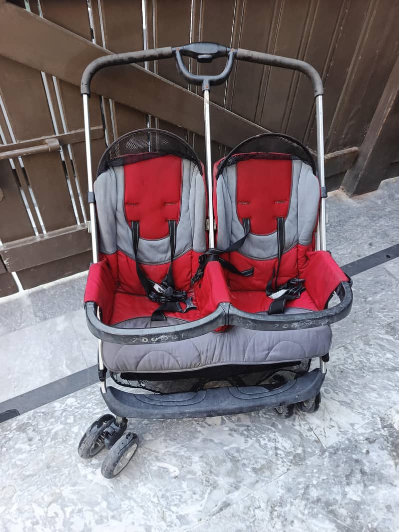 Twin stroller 1
