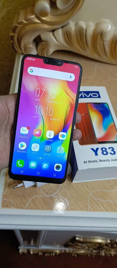 Vivo Y83 6/128 New Condition is Full Box Home use