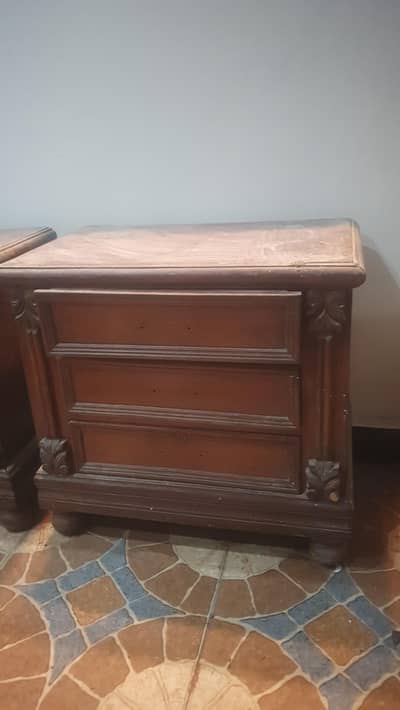 Side Tables Brown