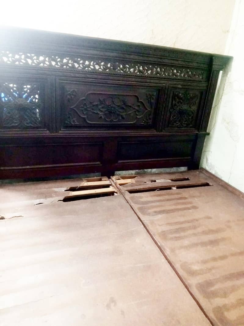 chinioti style double bed King size 0