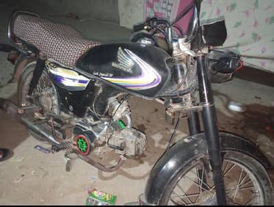 Honda CD 70 Black 2014 Model For Sale