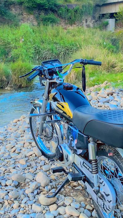 Honda cg 125 21/22 model doulble saman
