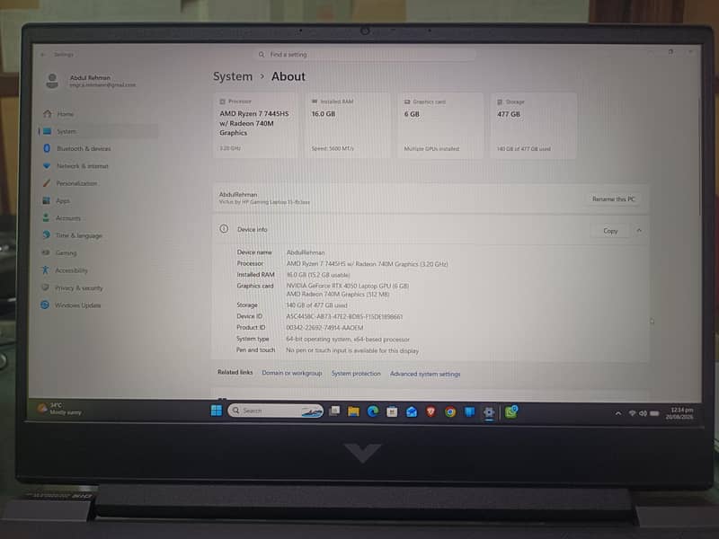 HP Victus 15 FB3093dx Gaming Laptop - Laptops - 1120653192