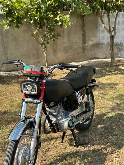 Honda CG 125.2024 model 2023 Islamabad registered