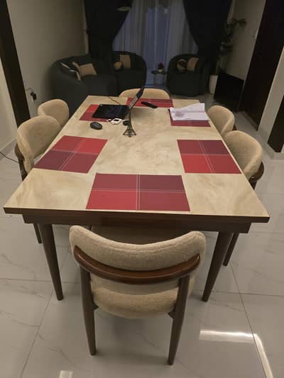 Six Chairs Dinning Set