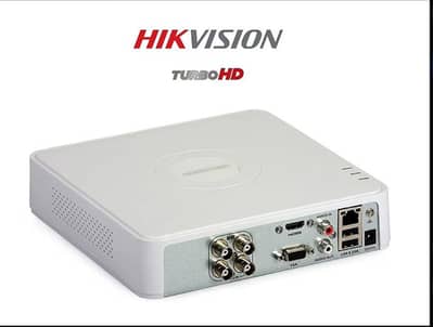 Hikvision 4 Channel DVR with Original Power Adapter