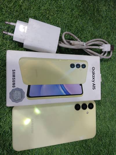 Samsung Mobile A15 8gb Ram 256gb Rom 4k cmaera