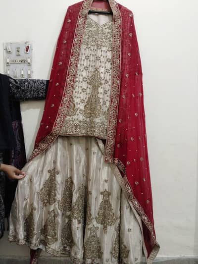 Bridal lehnga, 10/10 condition, weared one time.