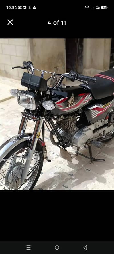 Honda CG 125 all documents complete nut to nut gainiun smart card