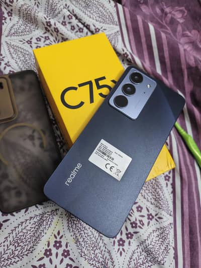 Realme C75x 6gb 128gb mint condition