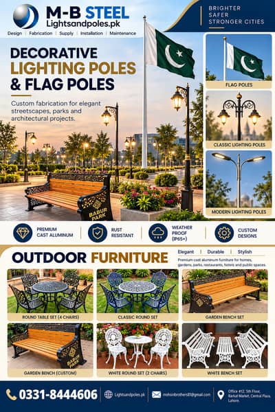 Steel Poles & Street Light Poles Manufacturer – M-B Steel