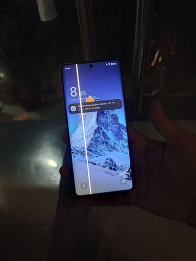 Itel S25 Ultra 8GB 256 GB glass break display one line
