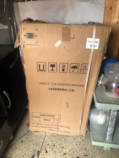 Haier washer new