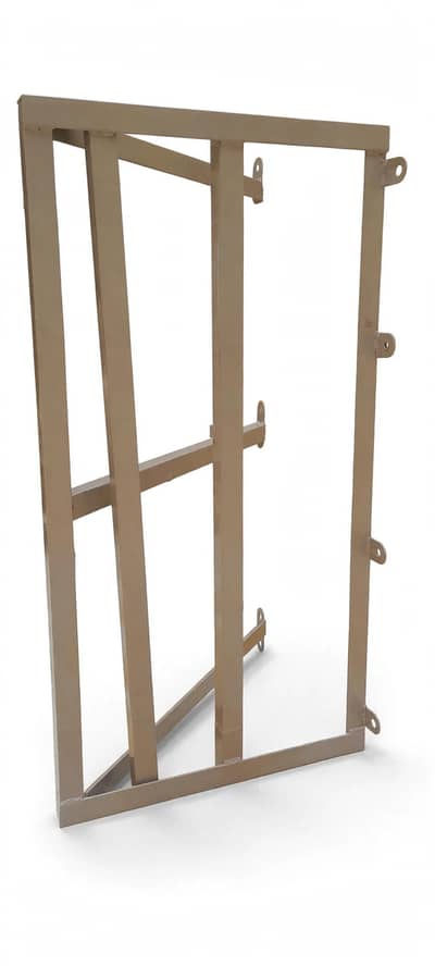 Heavy Duty 4 Battery Iron Wall Stand