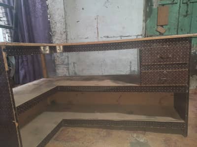 L shap counter urgent sell