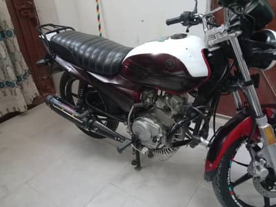A well maintained Yamaha YBZ DX 100% genuine bike