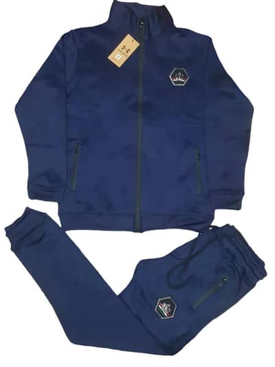 2 pcs Blue dri fit track suit for winter size M/L/XL