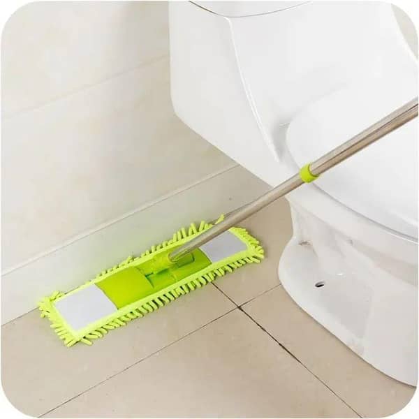 Mop - Floor Cleaner, Home Cleaning Supply, Flat Mop, Microfiber, Wet & Dry Mop
