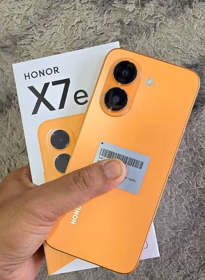 Honor X7e 6gb 256gb official PTA 03491991581 WhatsApp