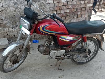 United US 70 bike for sale urgent.