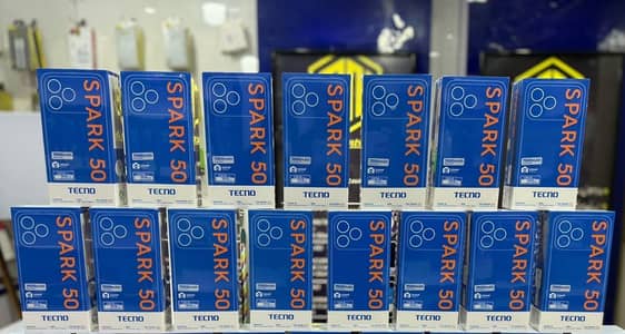 Tecno Spark 50 Box Pack/ Camon 50 Pro / Spark 40 Pro Plus+ / Go 3