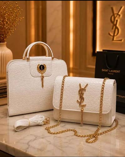 Girl's Leather Plain Hand Bag