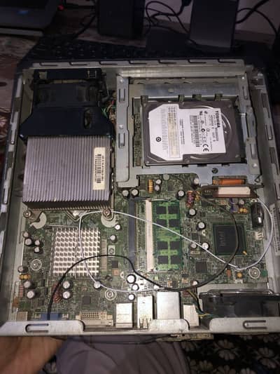 HP Core 2 Duo SFF Desktop CPU - Good Condition
