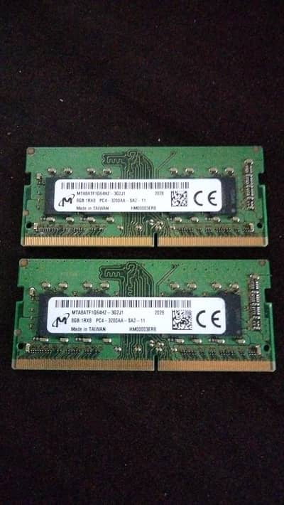 16gb Ddr4 laptop ram 8gb ki2 3200mghz