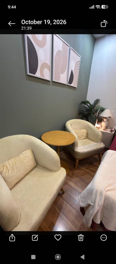 Modern Sofas with Table