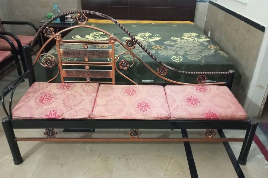 Iron Rod Sofa Set with Centre Table. - Sofas - 1120655387